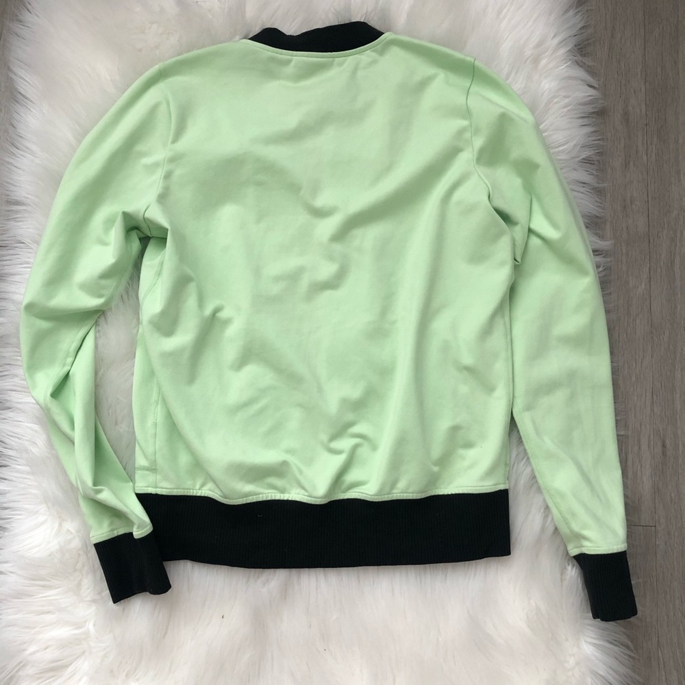 Athleta Bombtastic green bomber jacket XS - Picture 6 of 6